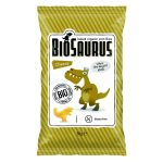 MCLLOYDS Царевичен снакс Biosaurus, печен, със сирене, БИО, без глутен, 50 гр.