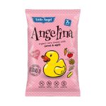 MCLLOYDS Печен царевичен снакс с морков и ябълка Little Angel Angelina, БИО, Без глутен, 30 гр.