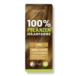 SANTE Боя за коса на растителна основа, естесвено кестеняво-русо, БИО, 100 гр.