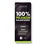 SANTE Боя за коса на растителна основа, черно 100 гр.