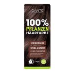 SANTE Боя за коса на растителна основа, шоколадово кафяво, БИО, 100 гр.