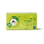 Alce Nero Зелен чай FairTrade (20 филтъра), БИО