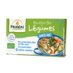 Primeal Зеленчуков бульон Без сол и палмово масло, БИО, 8 x 9 гр.