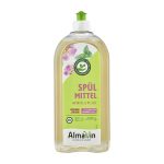 ALMAWIN Препарат за измиване съдове Дива роза и Маточина, БИО, 1л.