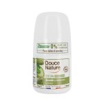 DOUCE NATURE Дезодорант рол-он, с бадем, за суха и раздразнена кожа, БИО, 50 мл.