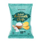 MCLLOYDS Печен чипс с амарант и моркса сол, без глутен, 65 гр.