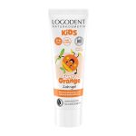 LOGONA Детска гел-паста за зъби портокал  Funny Orangе, БИО, без флуорид, 75 мл.