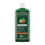 LOGONA Шампоан за боядисана и кафяво-черна коса с органичен лешник, БИО, 250 мл.